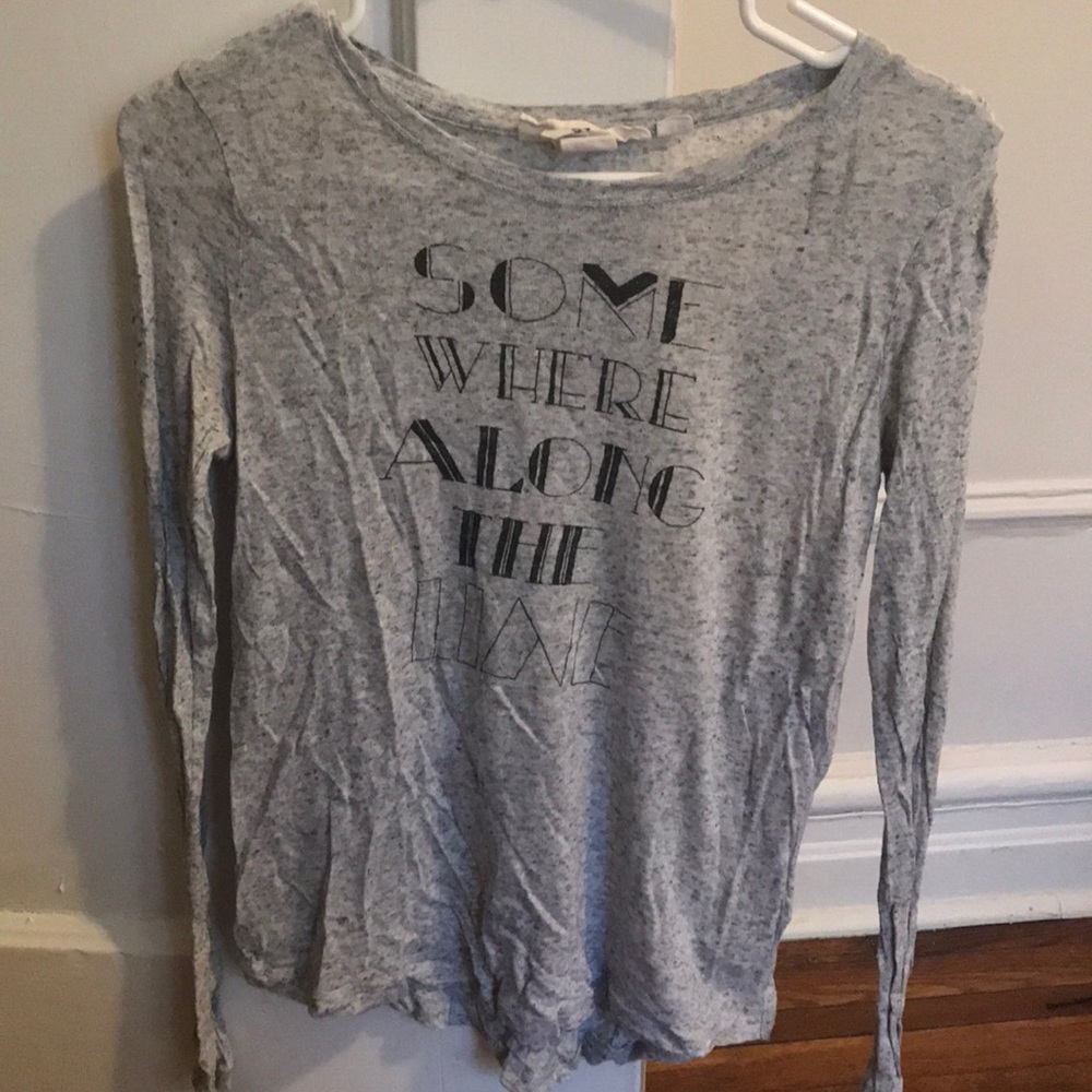 Gray top